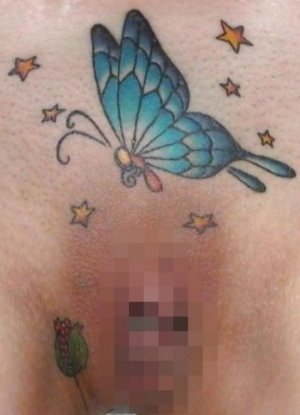 Татуированная пизда близкий ракурс картинка 40